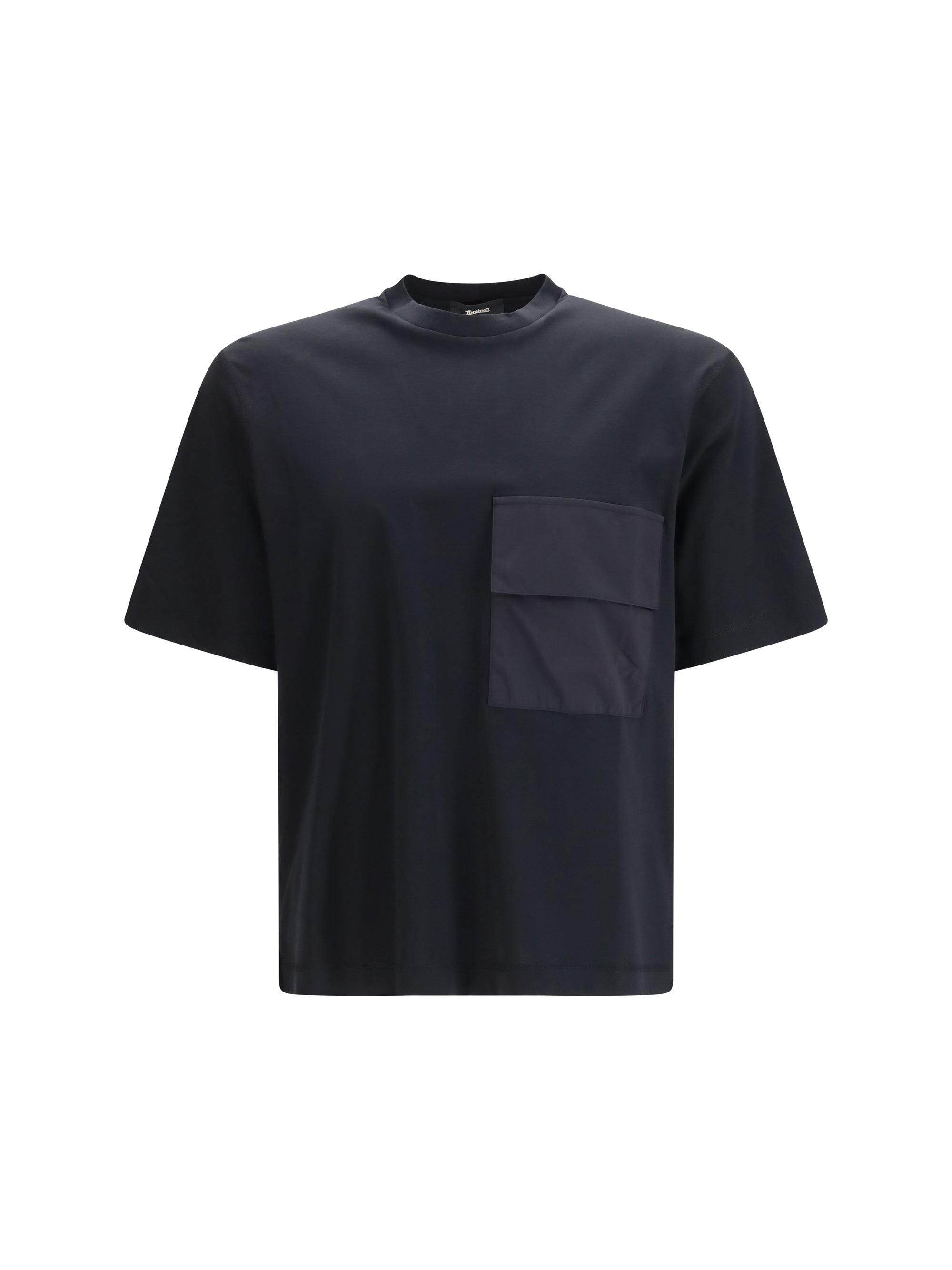 Laminar Patch Pocket T-Shirt — Black by Laminar