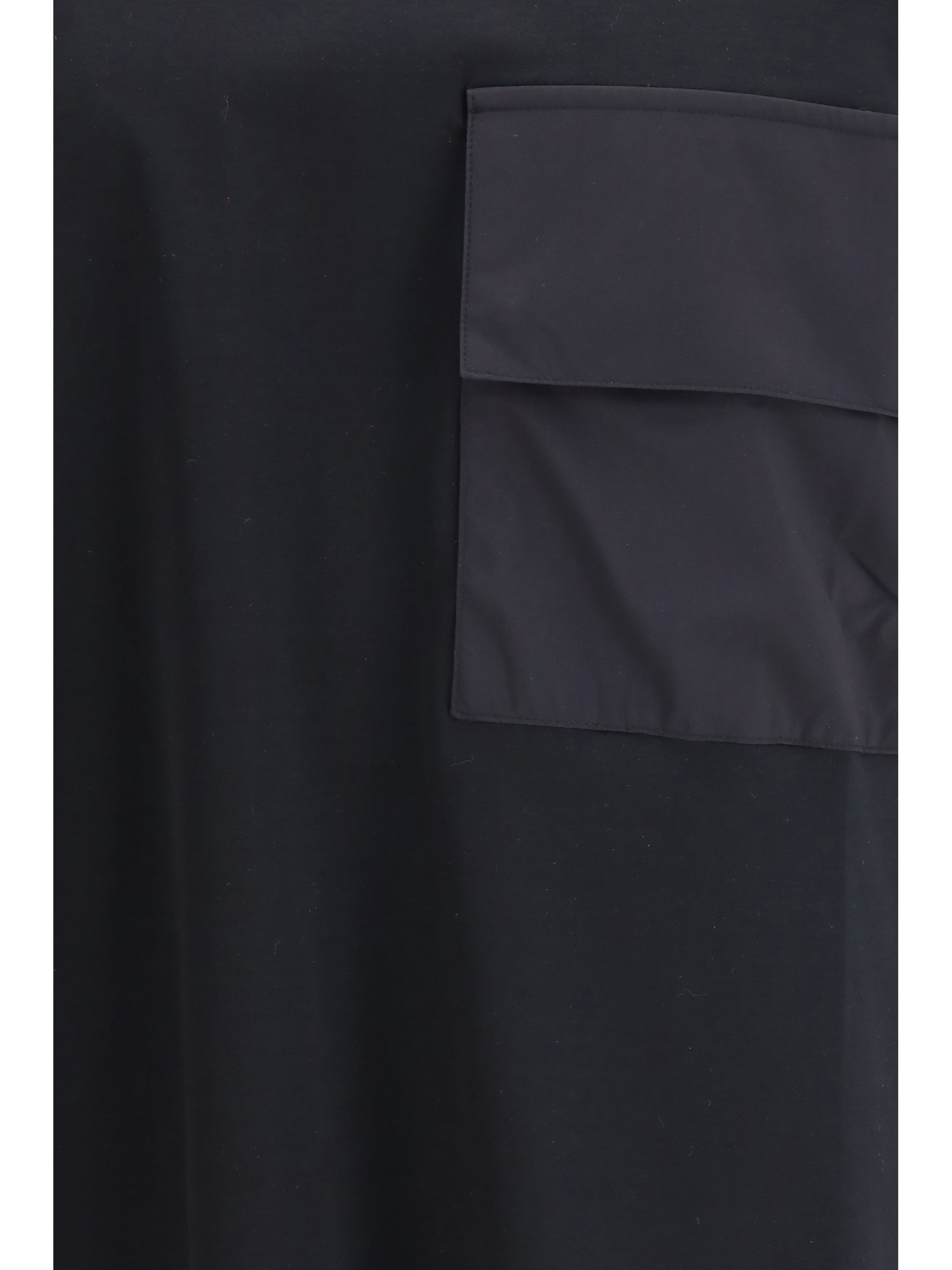 Laminar Patch Pocket T-Shirt — Black, view 3