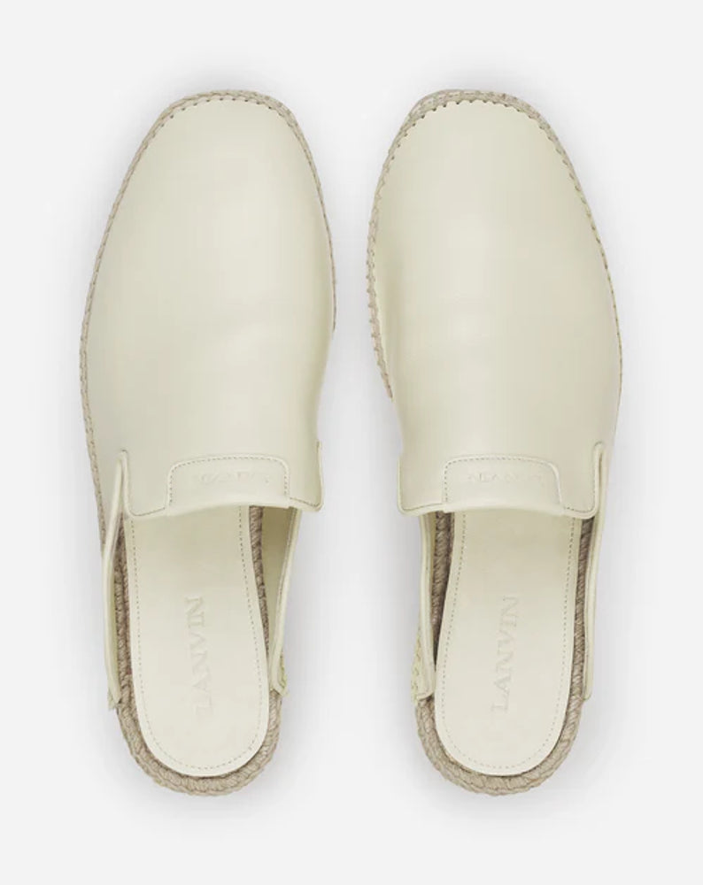 Lanvin Espadrille Mule — Ecru, view 3