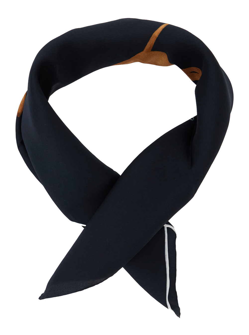Lauren Ralph Lauren Dog Motif Scarf — Blue, view 2