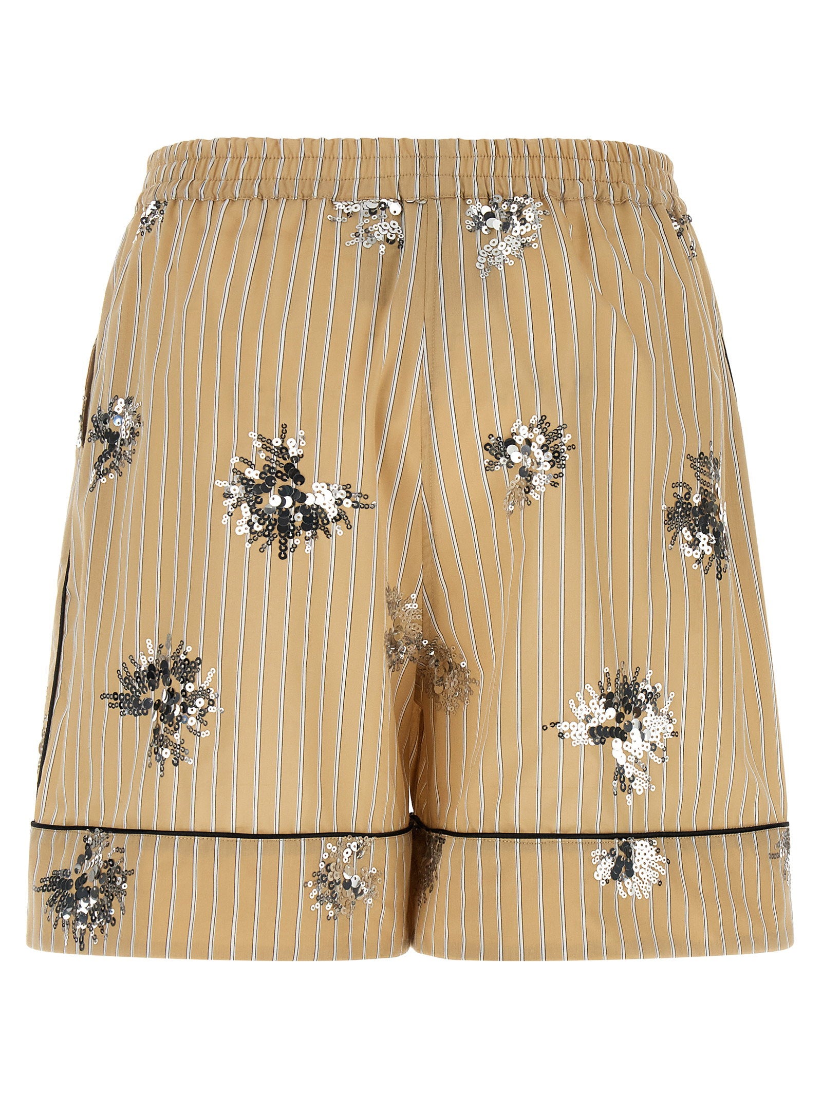 Le Twins Sole Bermuda Shorts — Beige, view 2