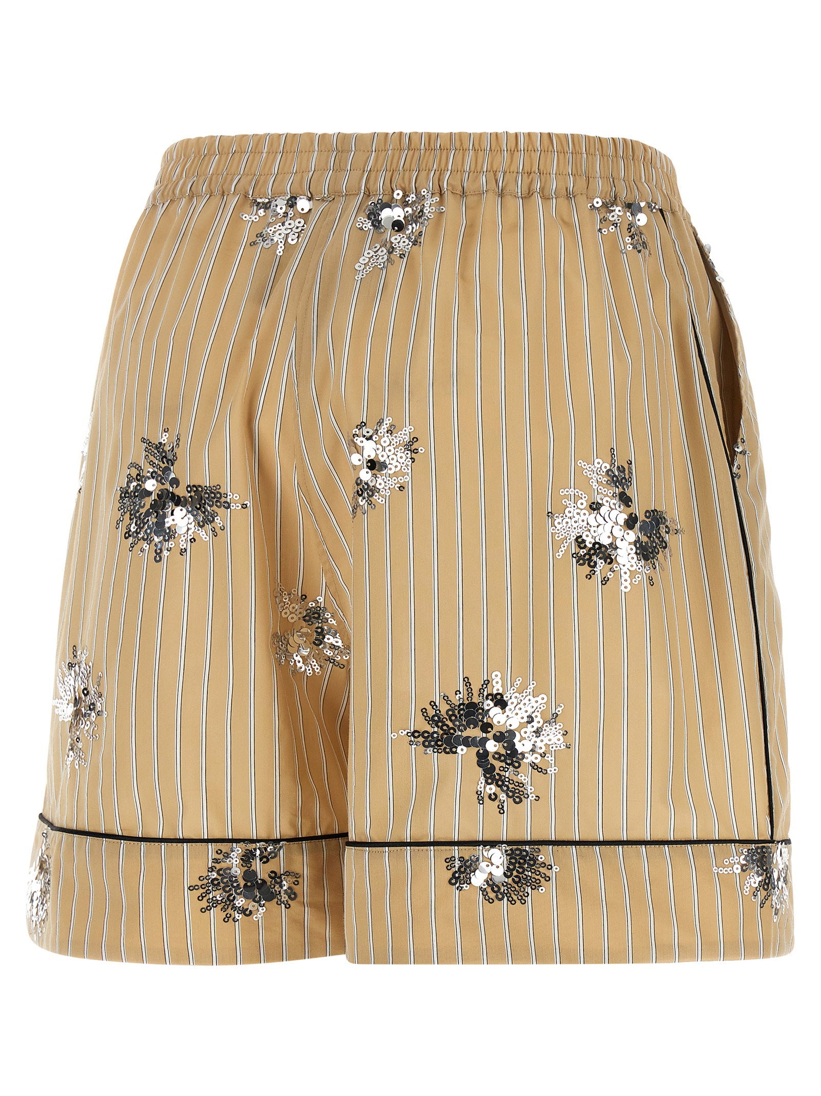 Le Twins Sole Bermuda Shorts — Beige, view 3