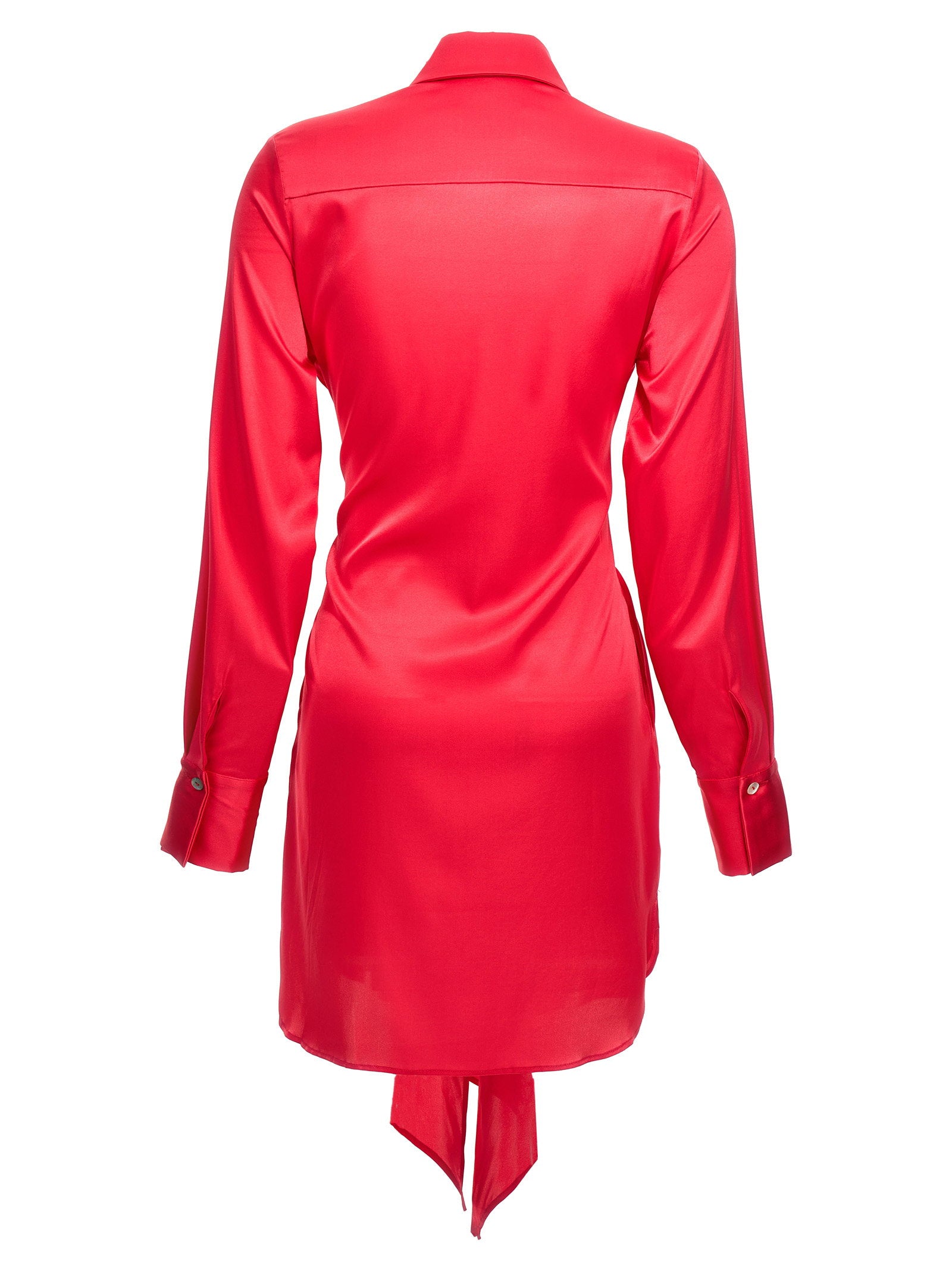 Le Twins Cervia Dress — Red, view 2