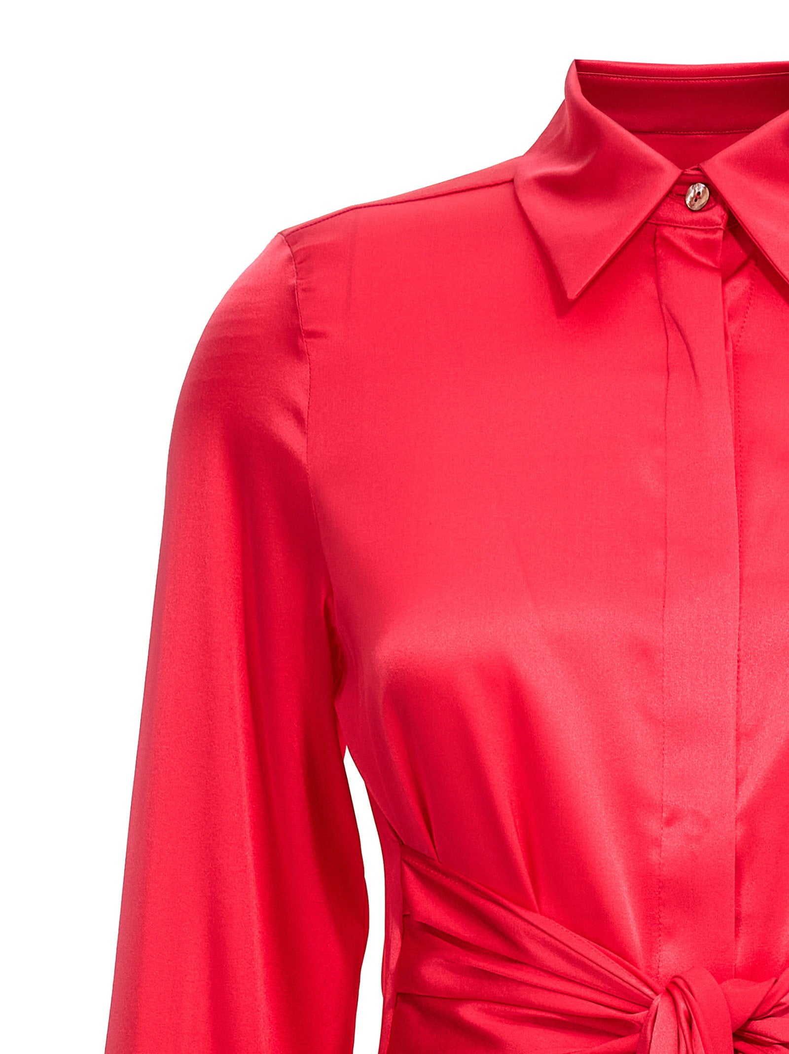 Le Twins Cervia Dress — Red, view 3