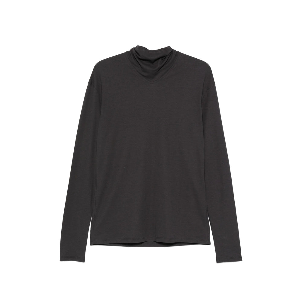 Lemaire Cotton Turtleneck T-Shirt — Gray by Lemaire