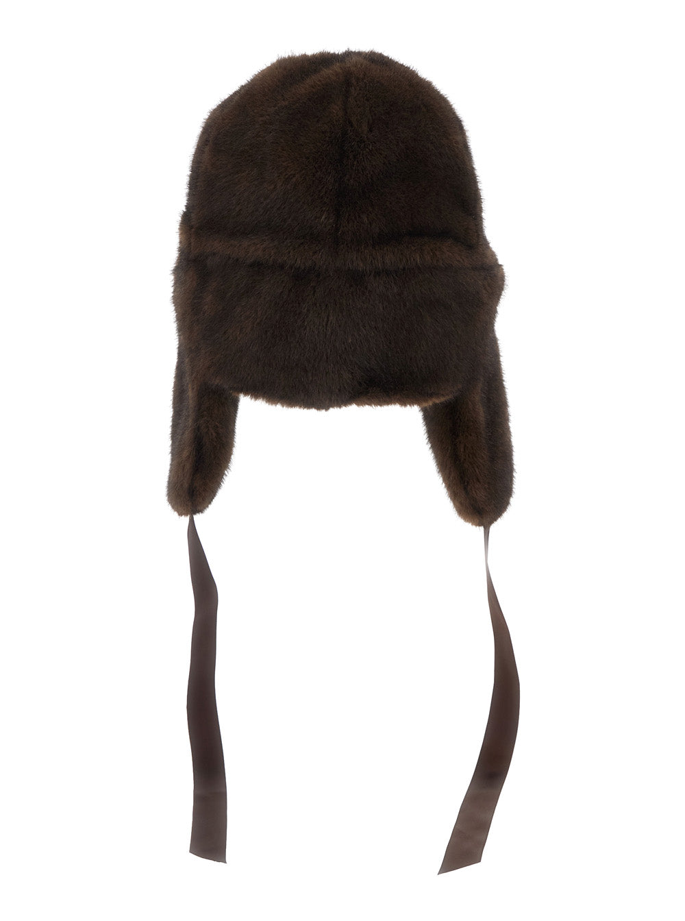 Leplain YLVAM Fur Trapper Winter Hat — Brown, view 2