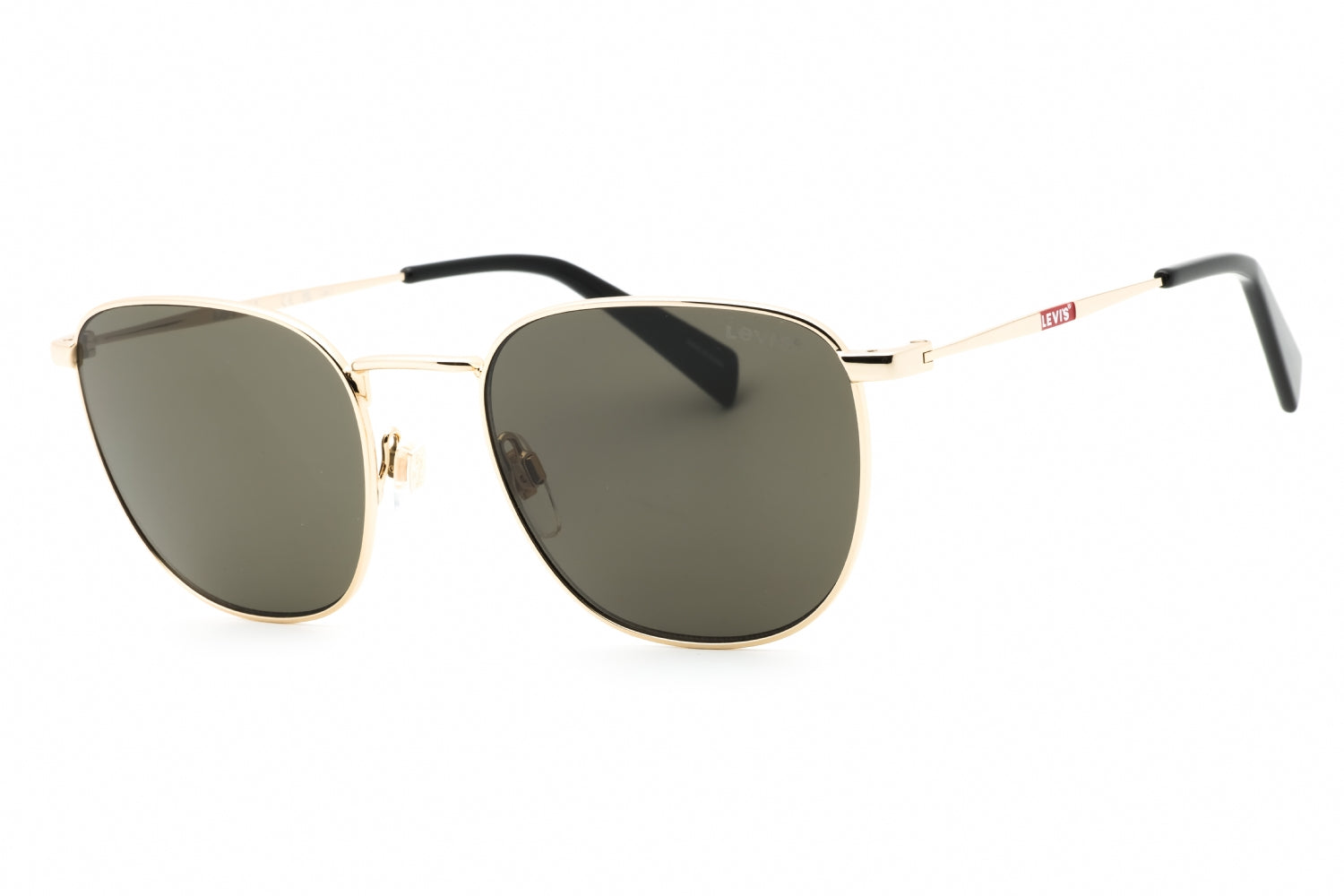 Levis LV1029S Metal Round-Frame Sunglasses — Gold by Levis