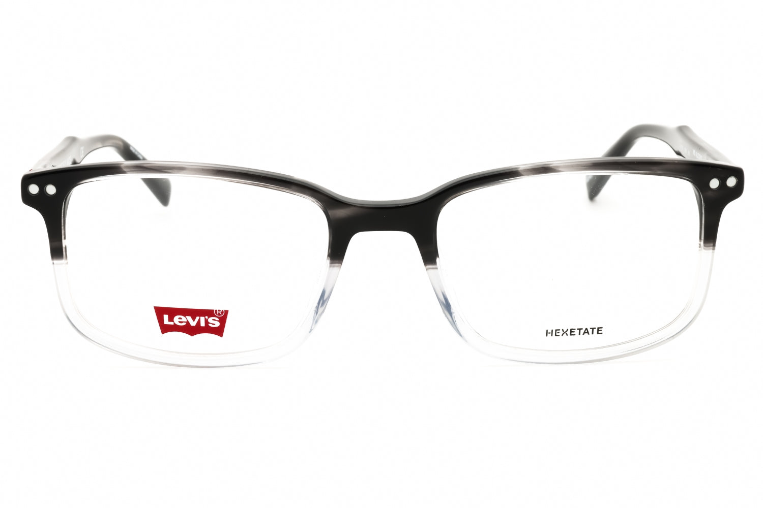 Levis LV5019 Rectangular Frame Eyeglasses — Gray, view 2