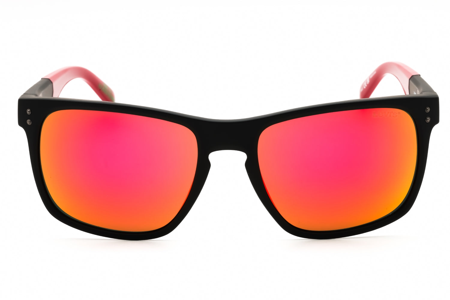 Levis LV5058S Mirrored Lens Sunglasses — Black, view 2