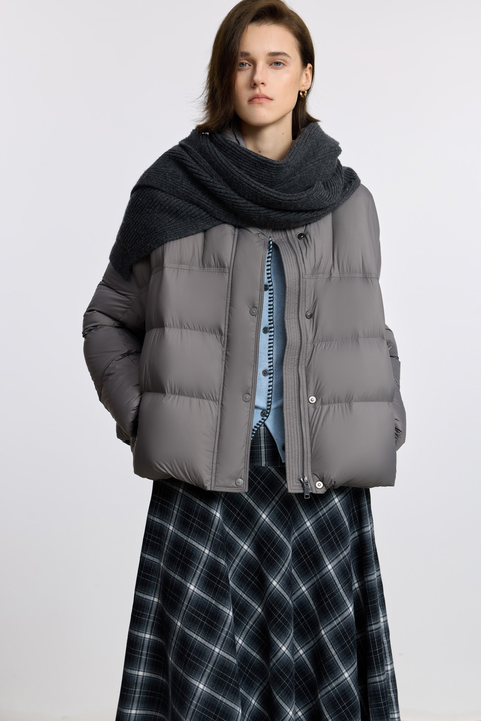 LILY Lightweight Puffer Down Jacket, view 2