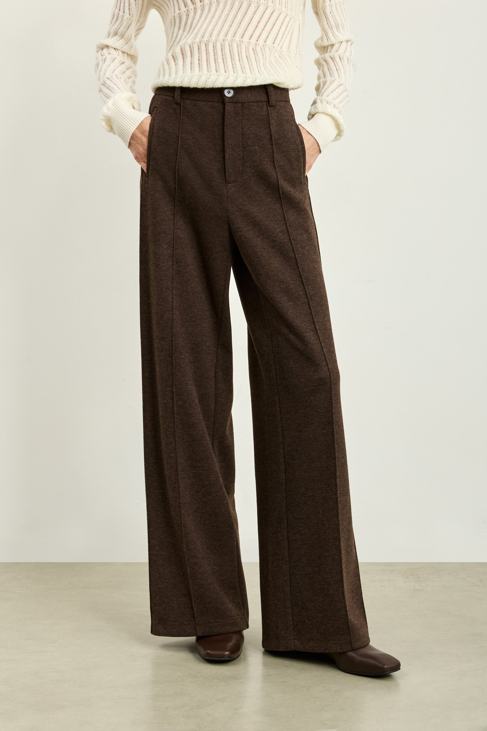 LILY Relaxed Straight-Leg Trousers by LILY STUDIO