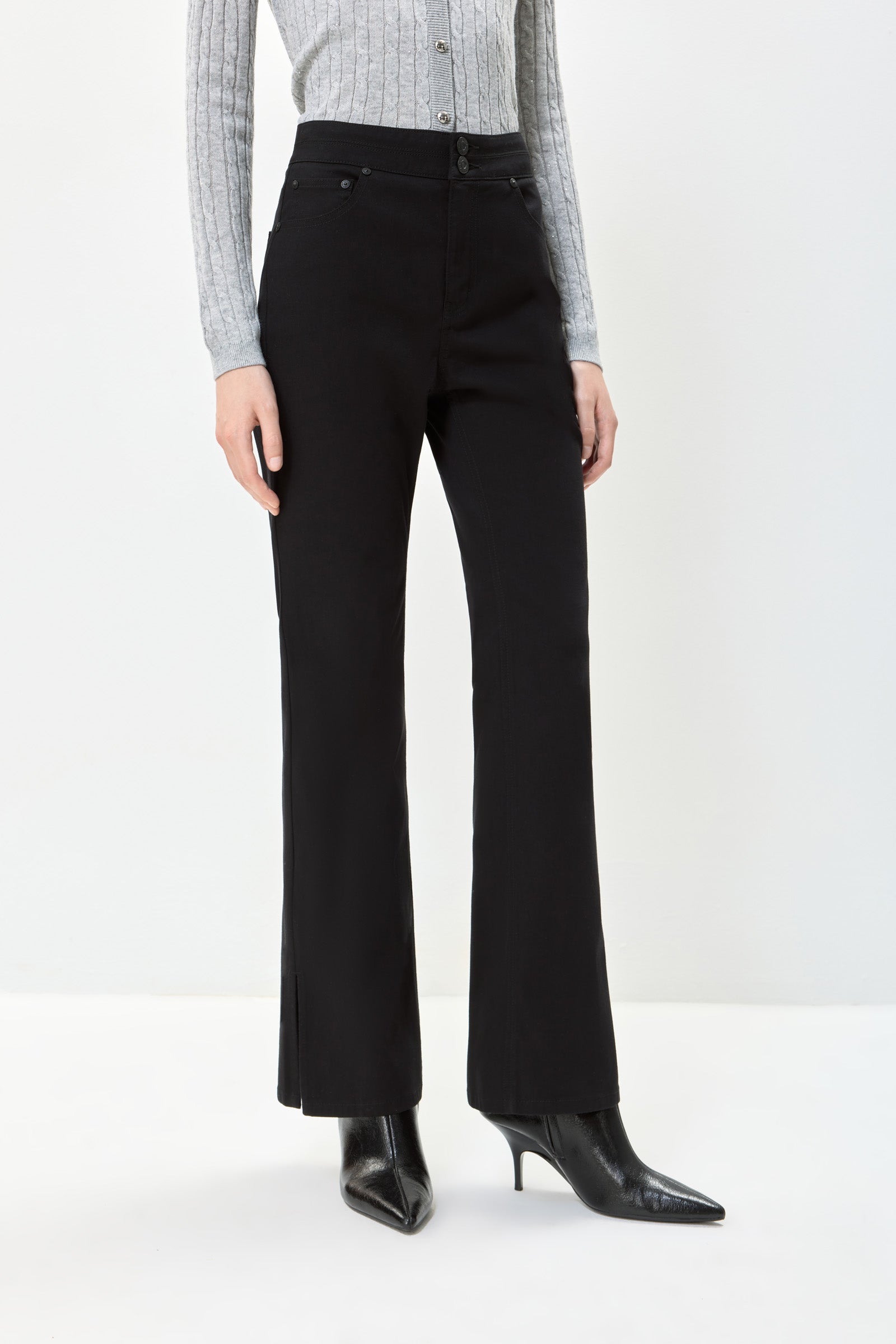 LILY Slim-Fit Kick-Flare Jeans by LILY STUDIO