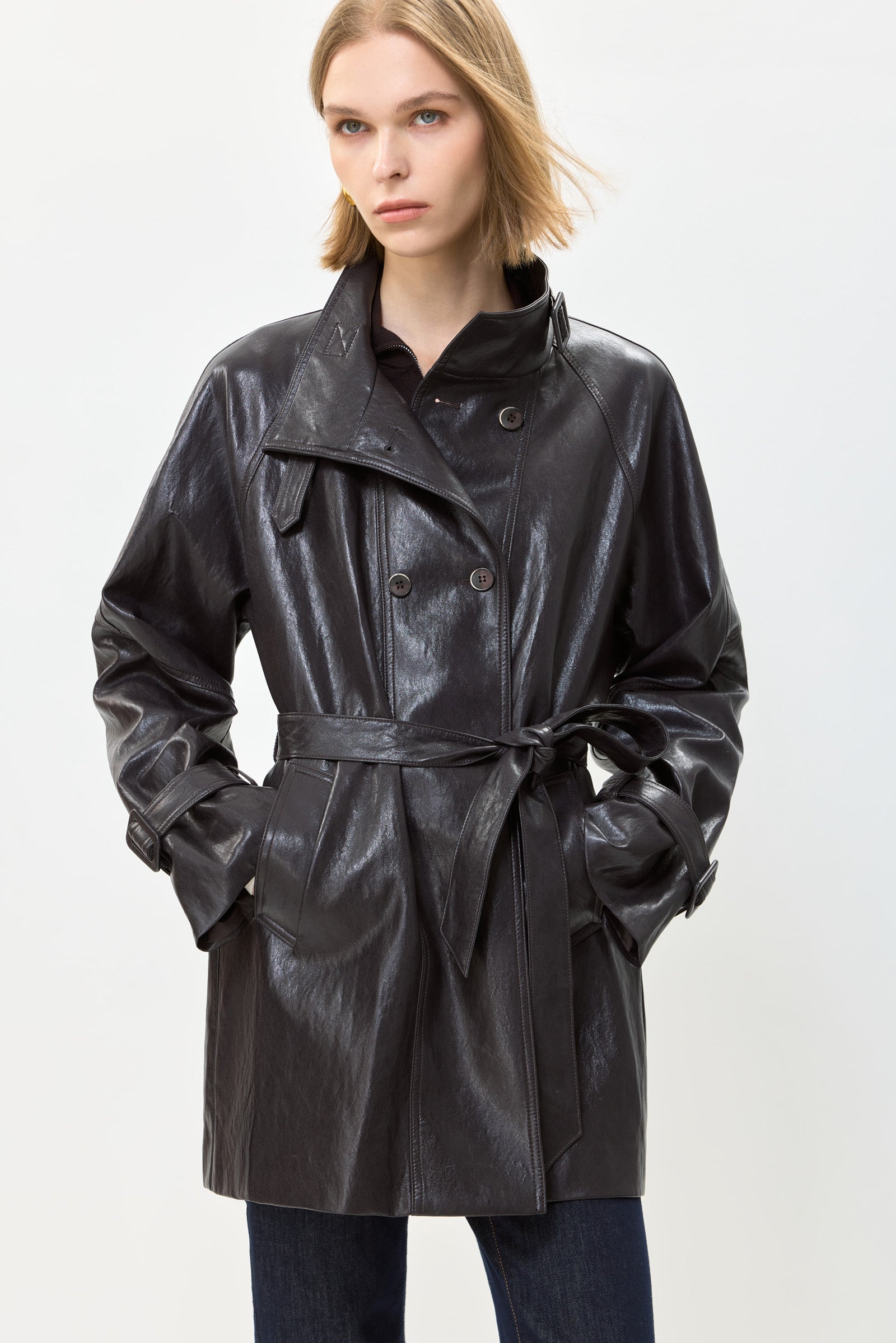 LILY Structured Stand-Collar Jacket by LILY STUDIO