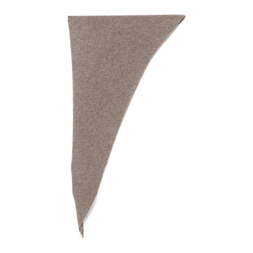 Lisa Yang Triangular Cashmere Scarf — Brown by Lisa Yang