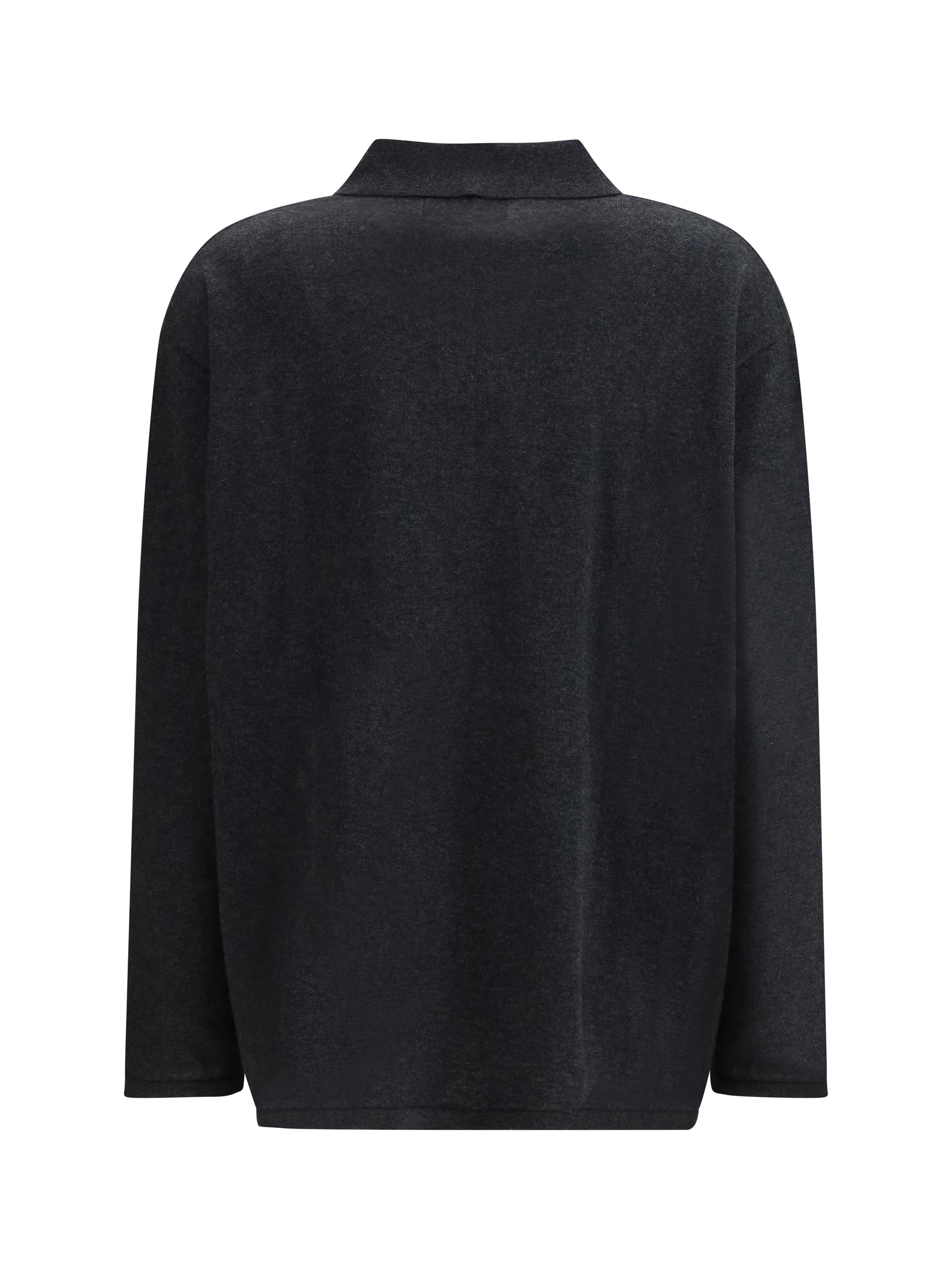 Lisa Yang Caisa Sweater — Gray, view 2