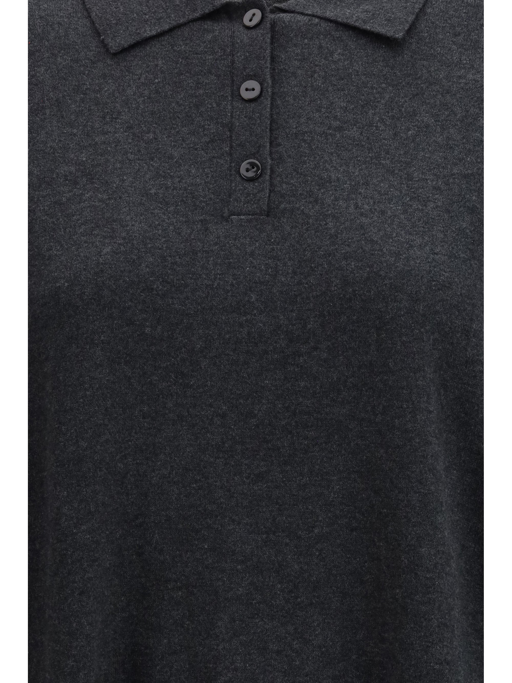 Lisa Yang Caisa Sweater — Gray, view 3
