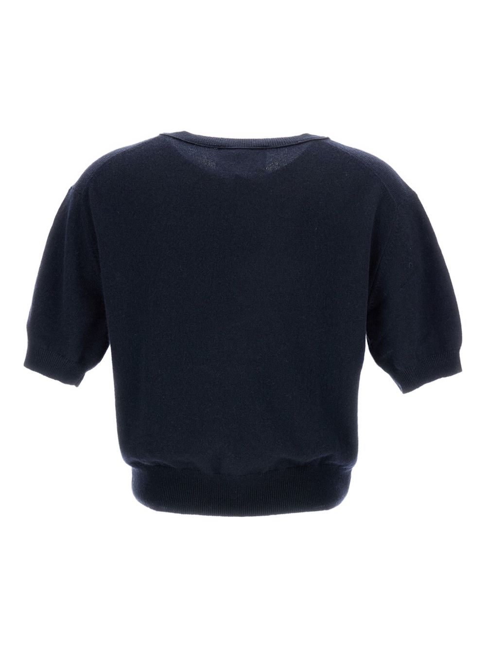 Lisa Yang Genevra Sweater — Navy, view 2