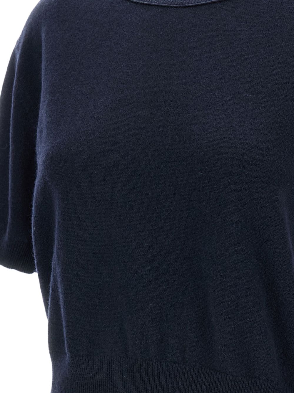 Lisa Yang Genevra Sweater — Navy, view 3