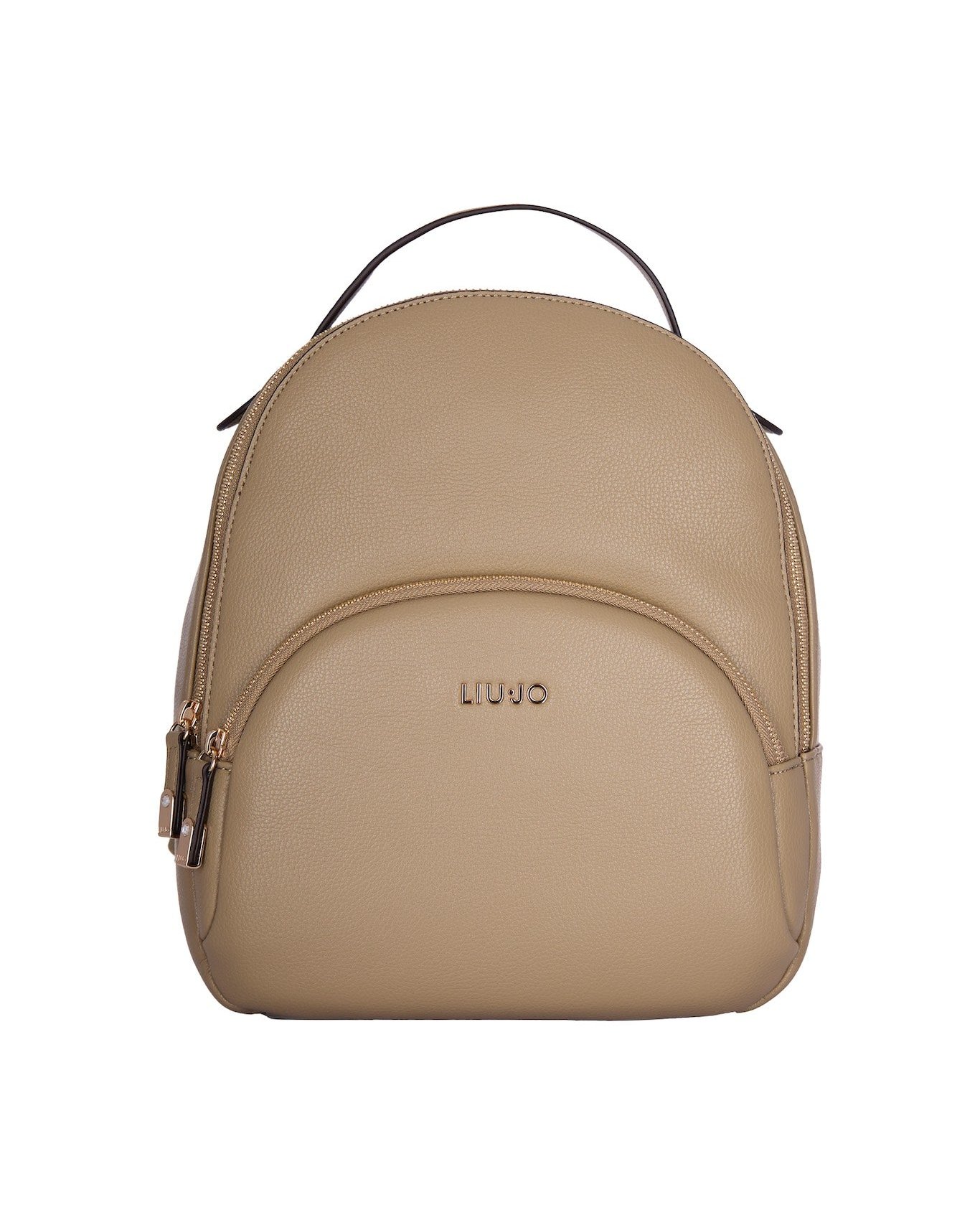 Liu Jo Eco-Leather Backpack — Beige by Liu Jo