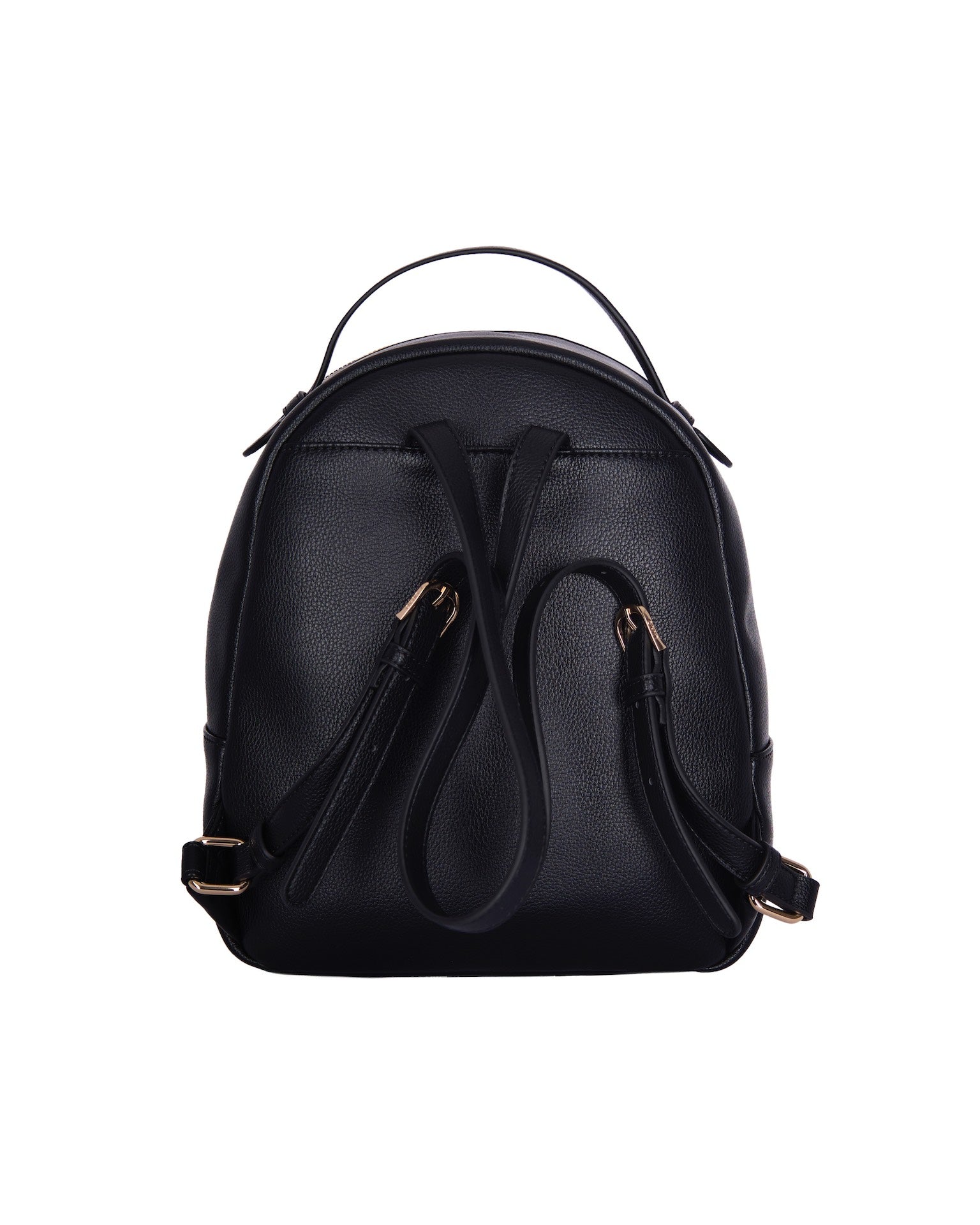 Liu Jo Pebbled Eco-Leather Backpack — Black, view 2