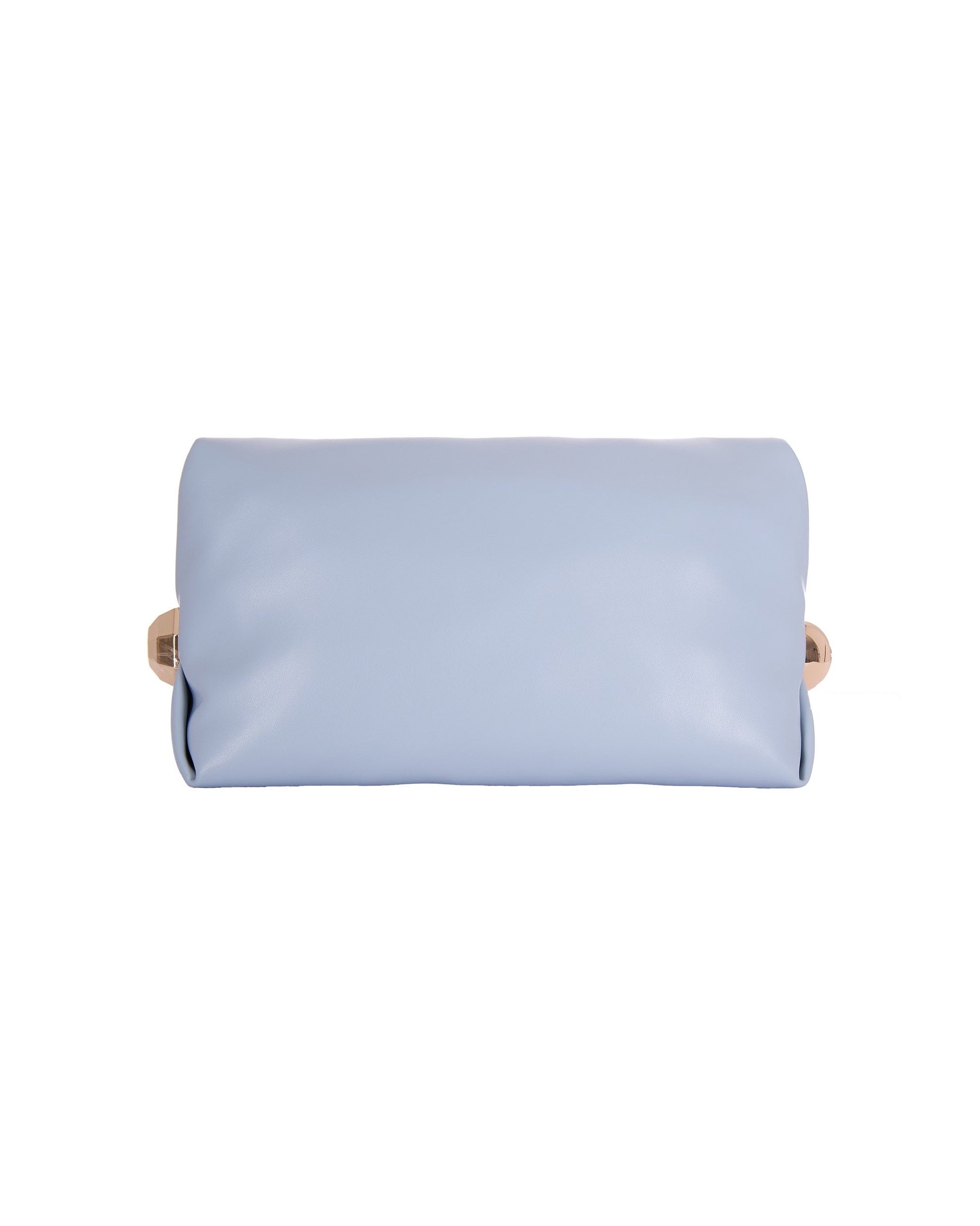 Liu Jo Foldable Faux Leather Clutch — Blue, view 2