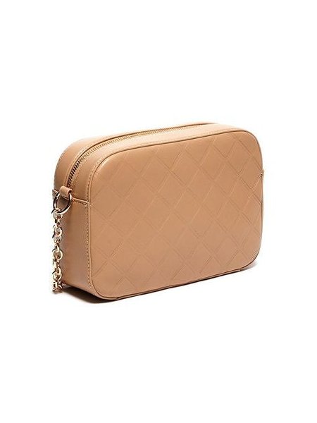 Liu Jo Quilted Polyurethane Crossbody Bag — Beige, view 2
