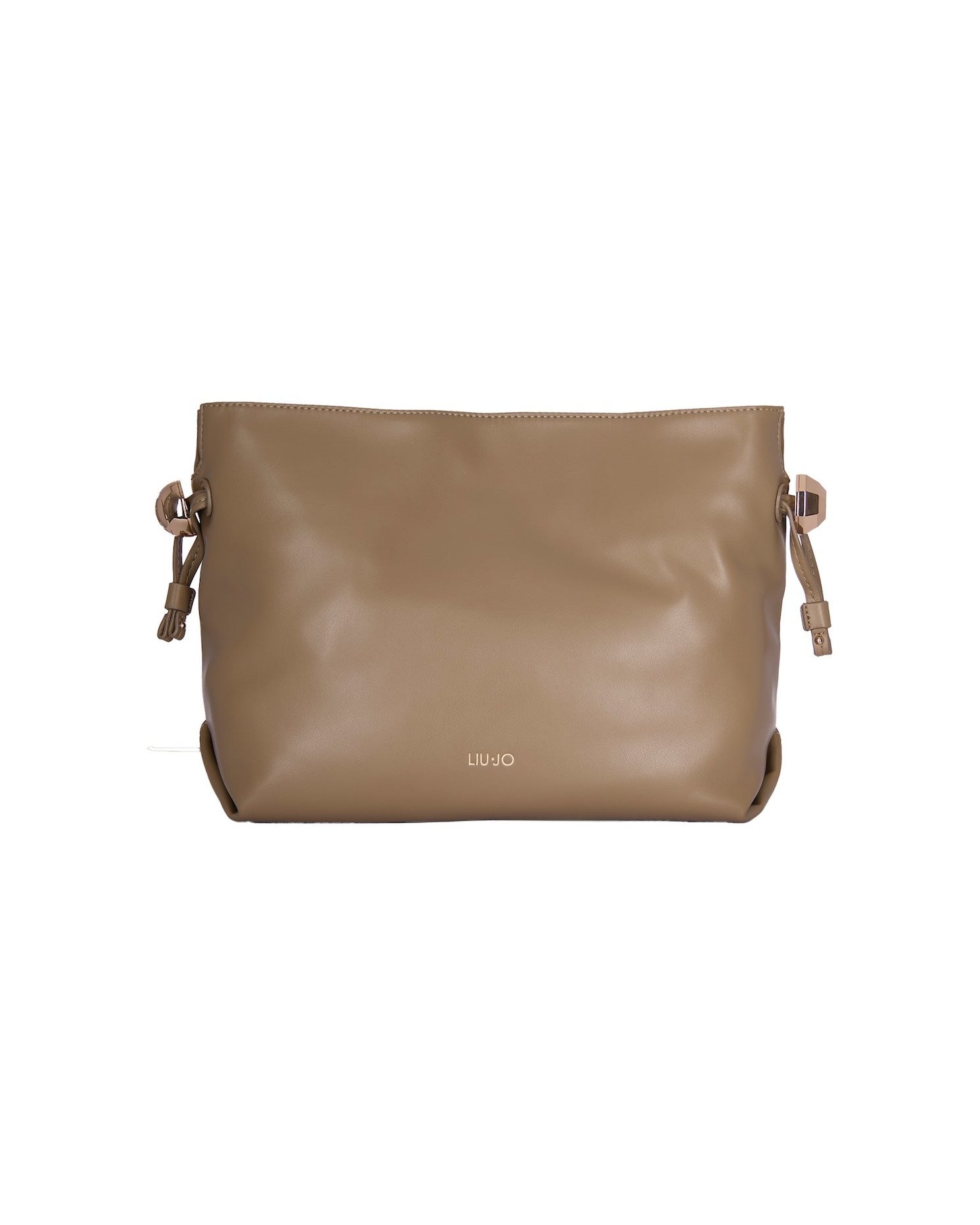 Liu Jo Braided Chain Strap Shoulder Bag — Beige by Liu Jo
