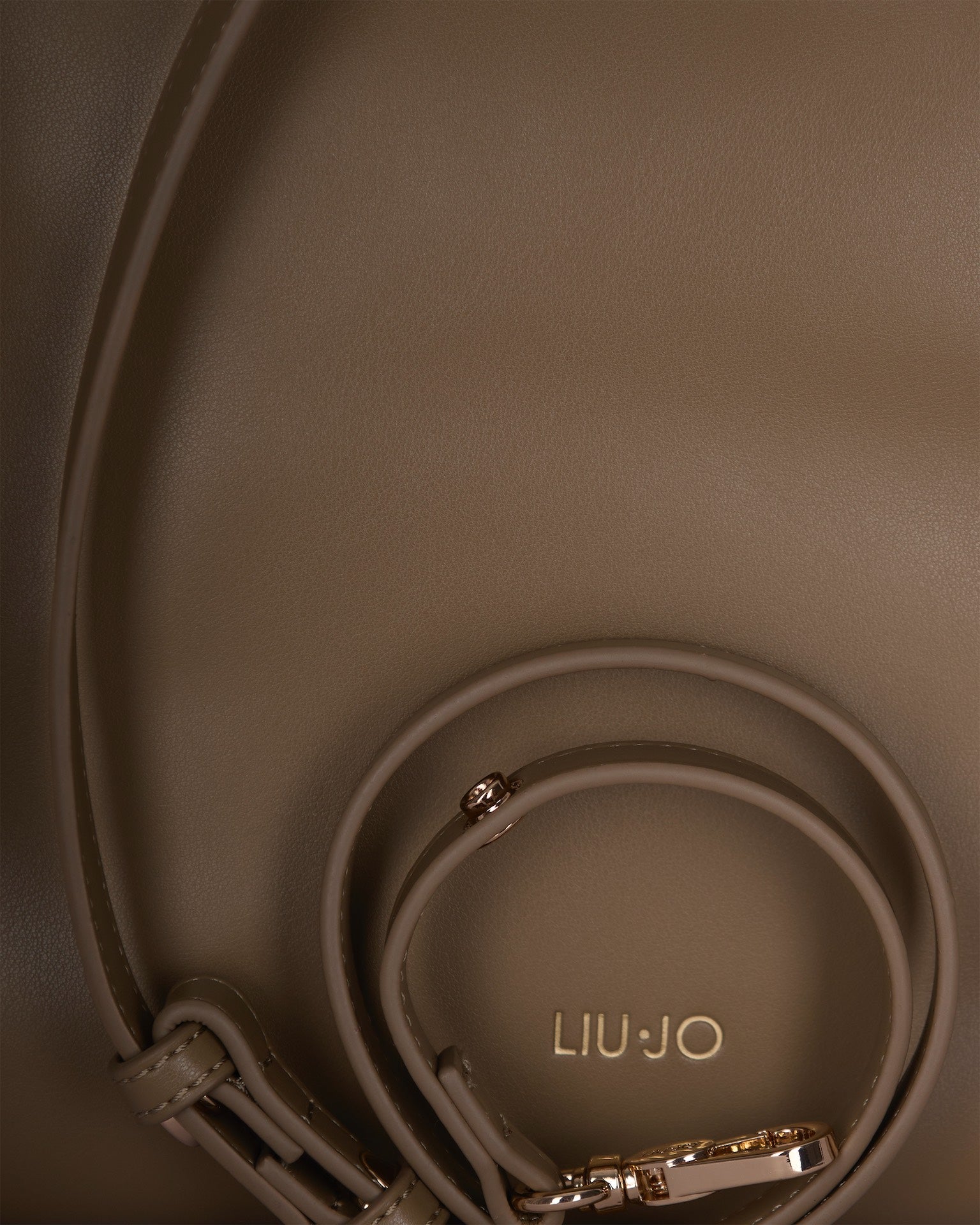 Liu Jo Braided Chain Strap Shoulder Bag — Beige, view 3