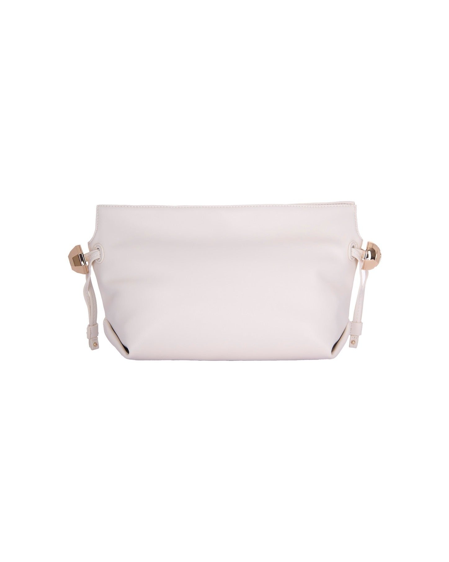 Liu Jo Chain-Strap Polyurethane Shoulder Bag — Beige, view 2