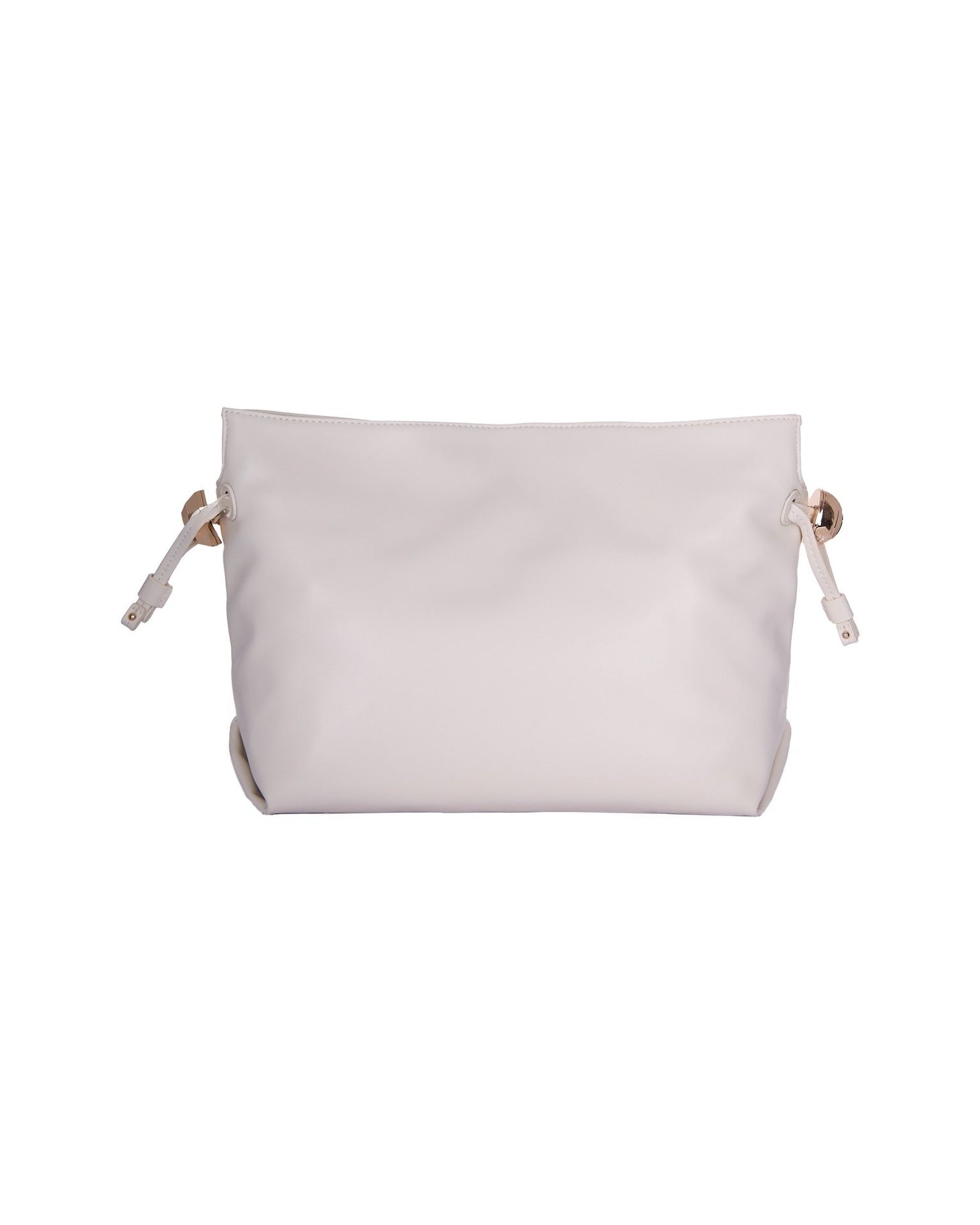 Liu Jo Braided Chain Eco-Leather Shoulder Bag — Cream, view 2