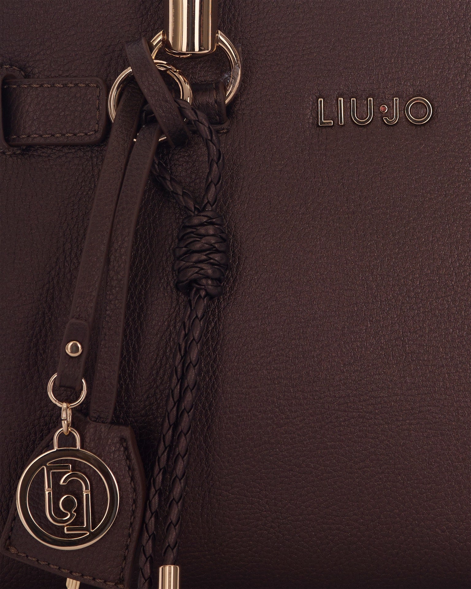 Liu Jo Satchel S Top Handle Bag — Brown, view 3
