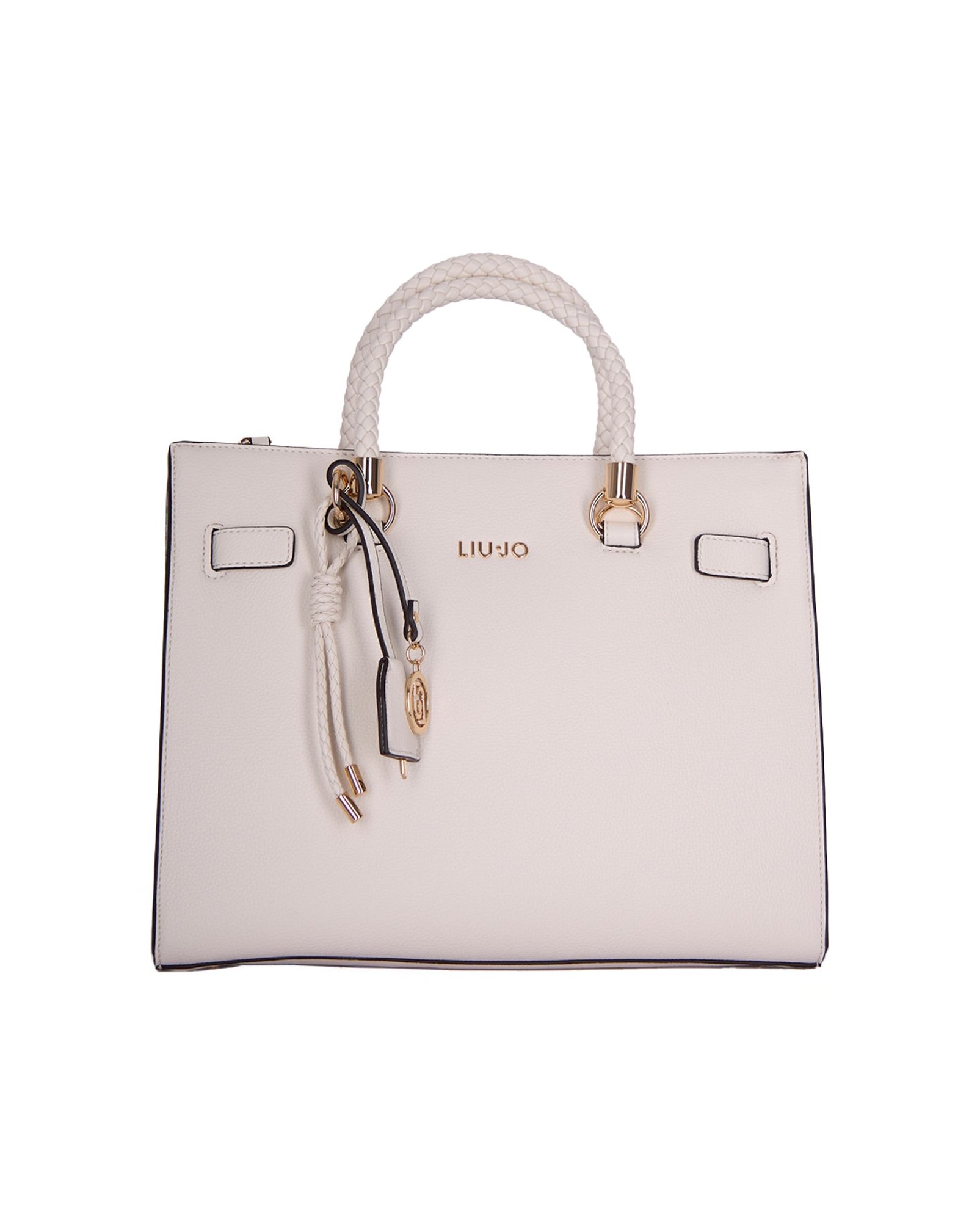 Liu Jo Manh Top Handle Bag — Cream by Liu Jo