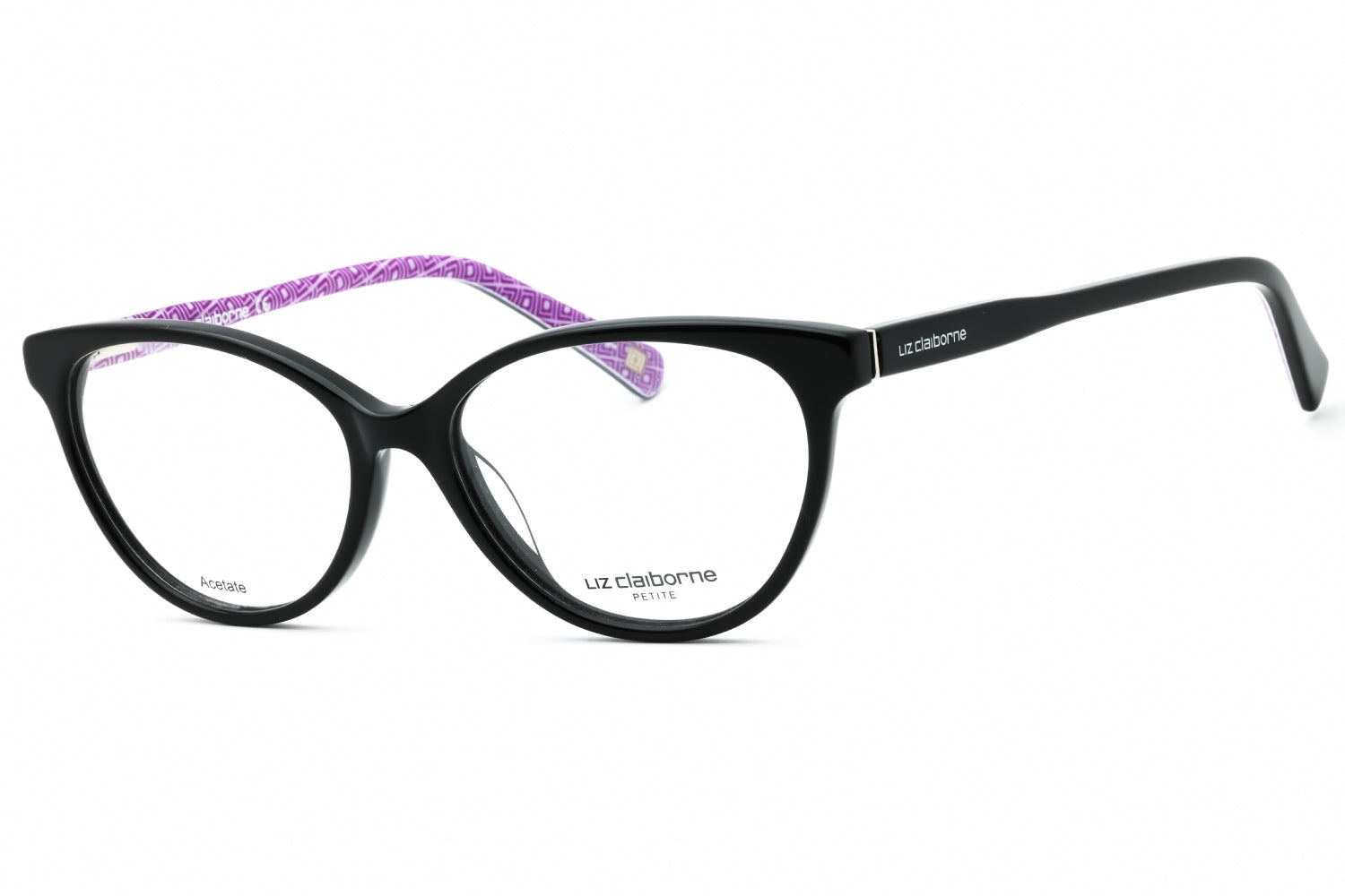 Liz Claiborne L452 Cat Eye Eyeglasses — Black by Liz Claiborne