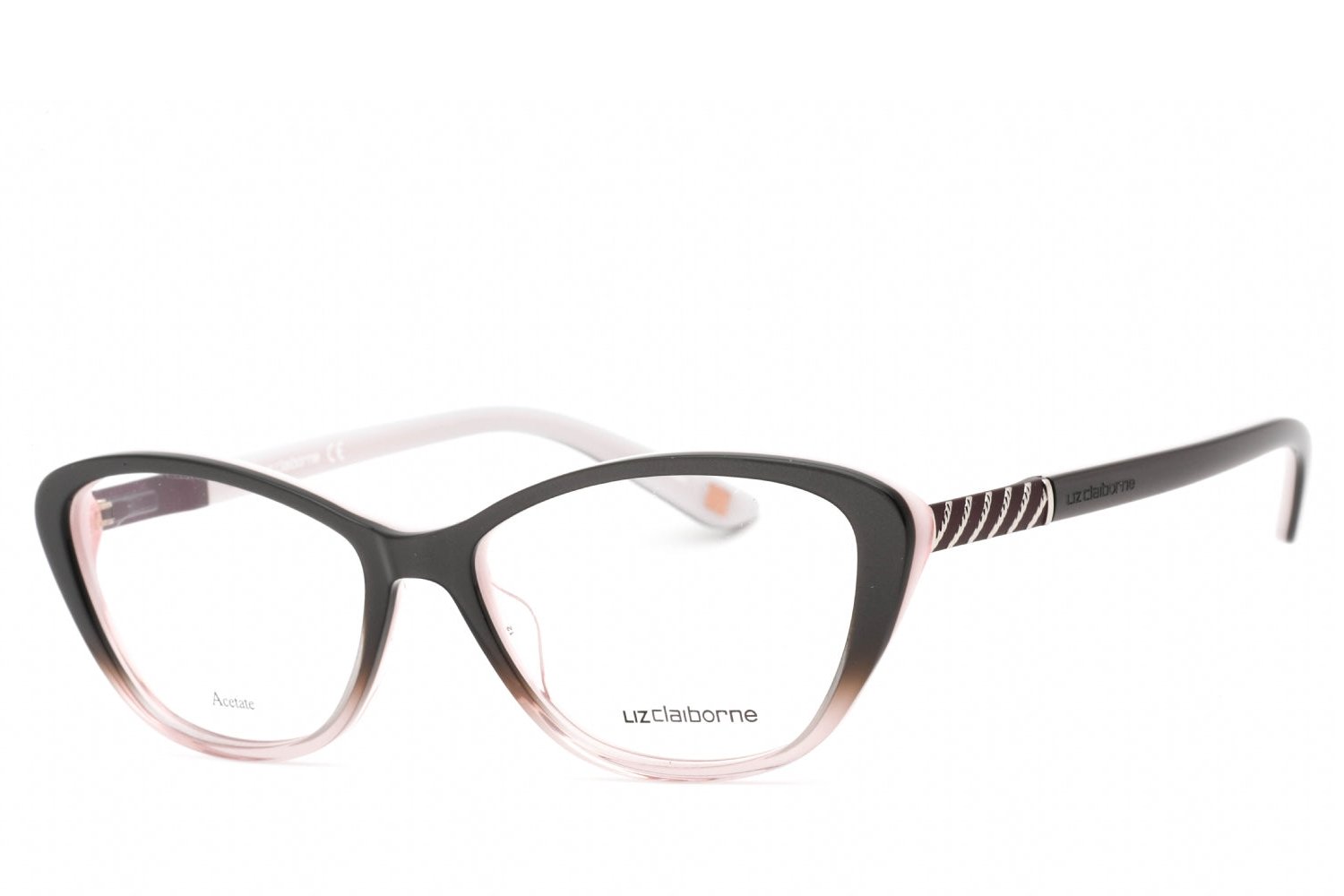 Liz Claiborne L458 Cat Eye Eyeglasses — Black by Liz Claiborne