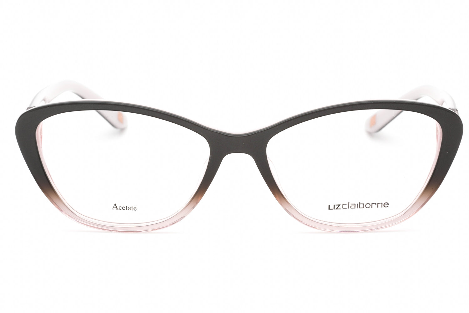 Liz Claiborne L458 Cat Eye Eyeglasses — Black, view 2