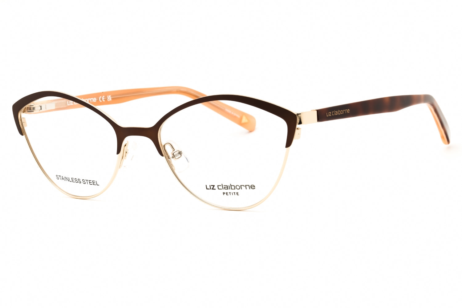 Liz Claiborne L469 Eyeglasses — Brown by Liz Claiborne