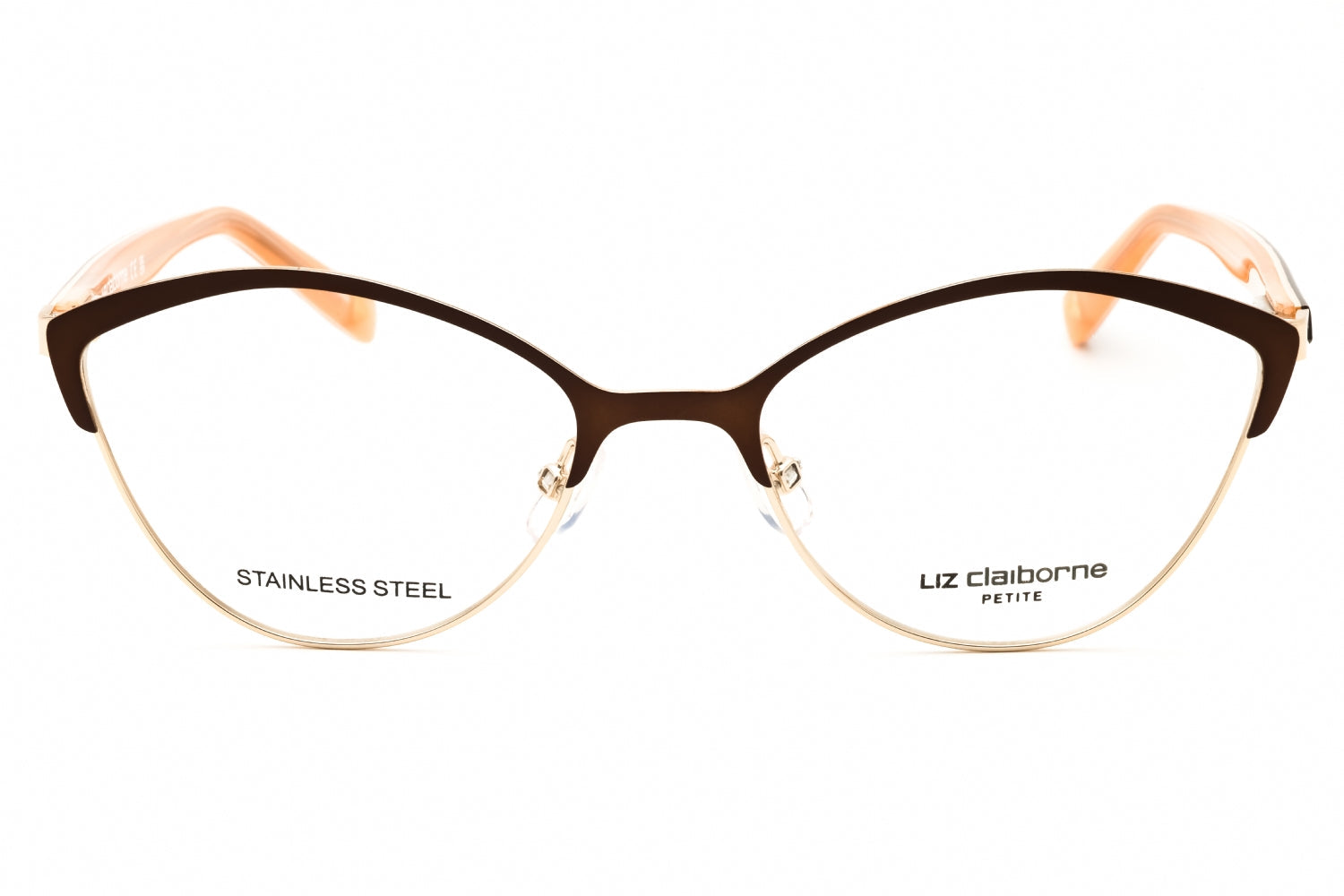 Liz Claiborne L469 Eyeglasses — Brown, view 2