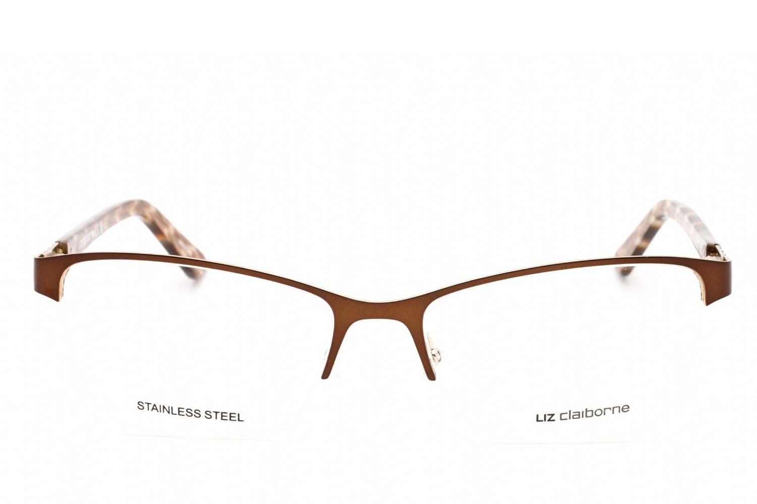 Liz Claiborne L615 Eyeglasses — Brown, view 2