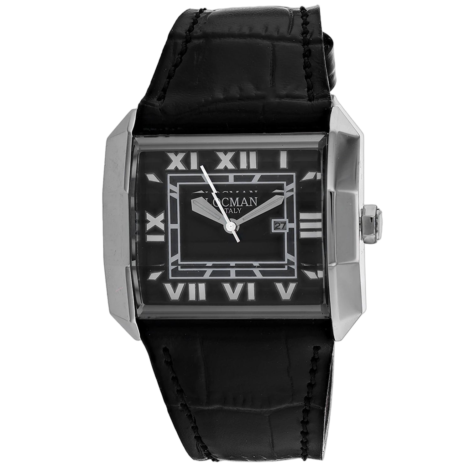 Locman Stainless Steel Quartz Watch — Black by Locman