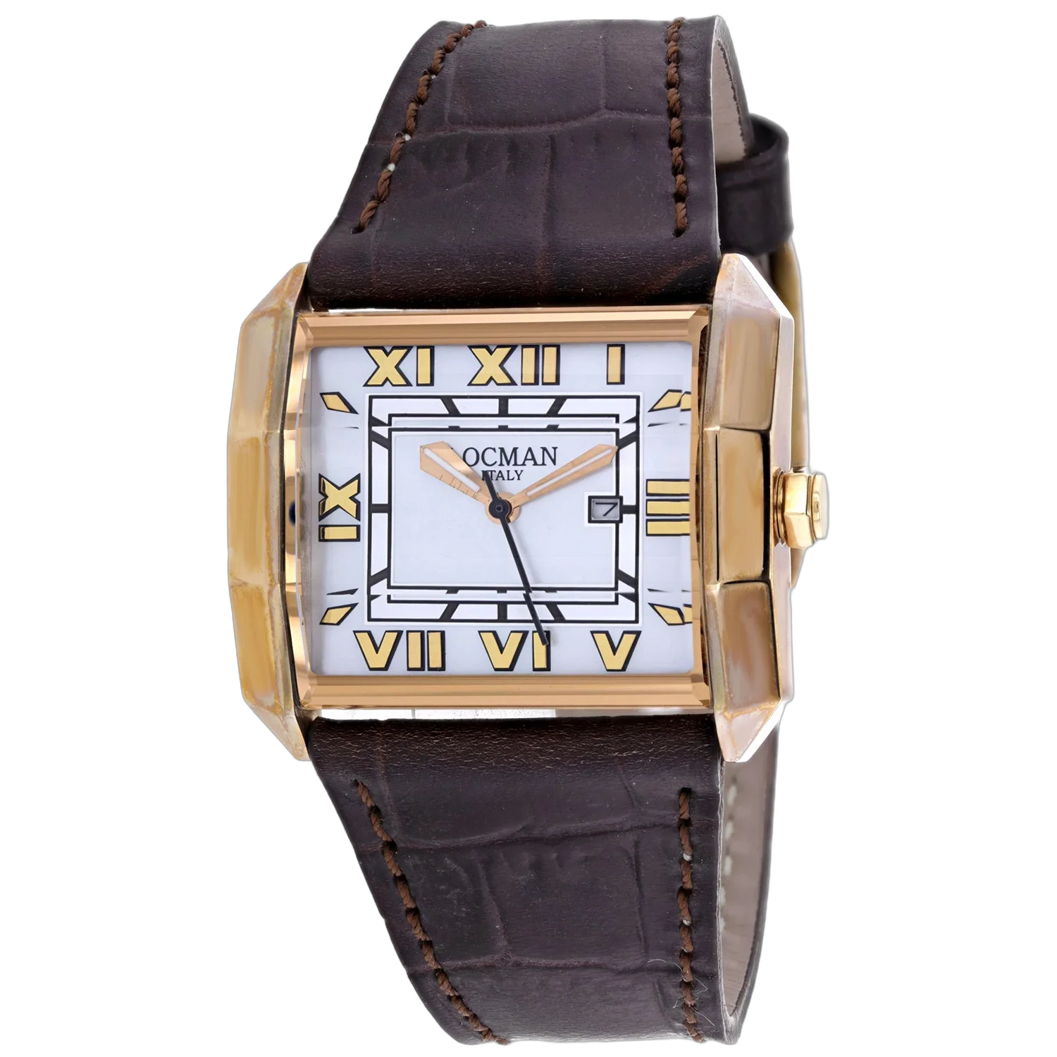 Locman Roman Numeral Watch — Gold by Locman