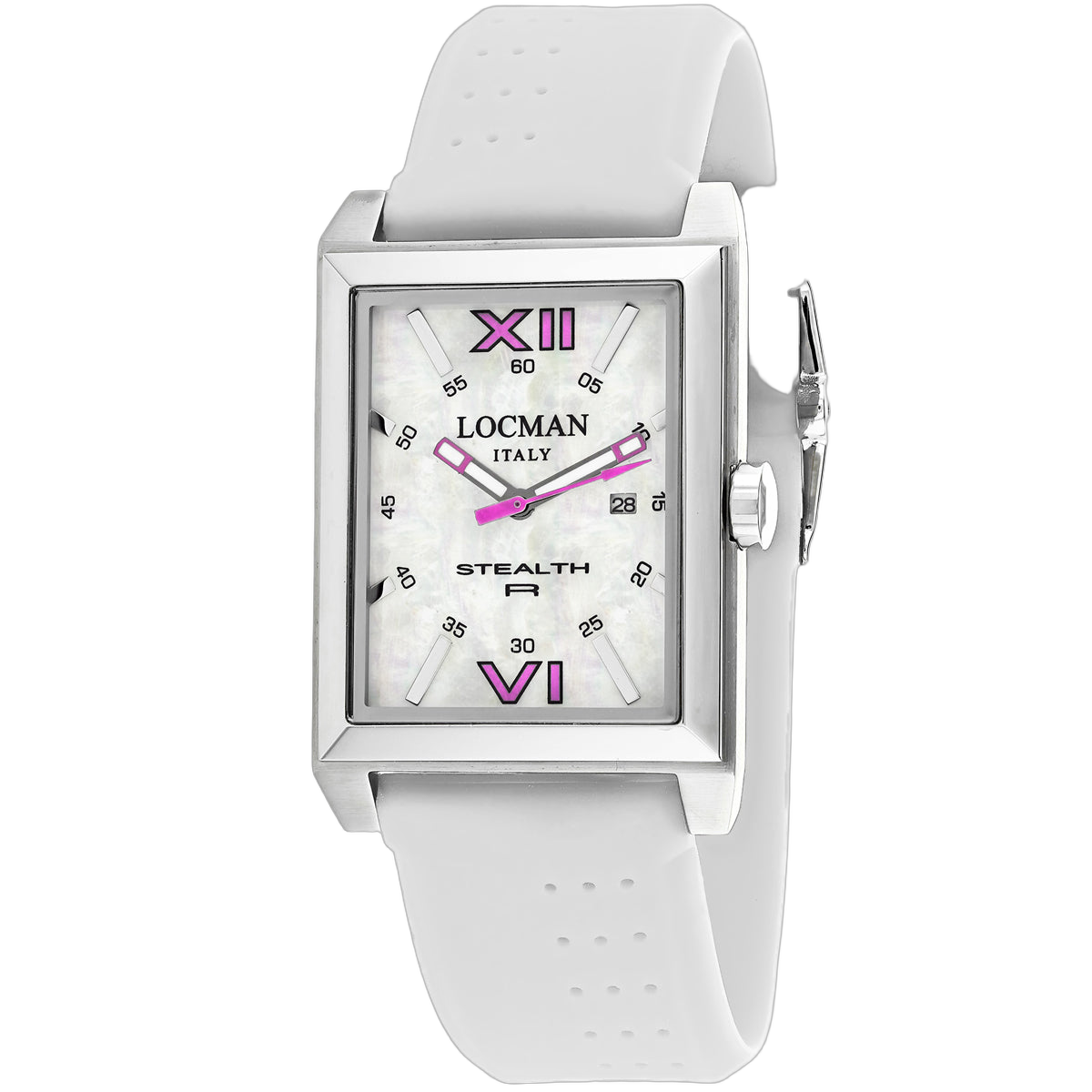 Locman Stealth Watch — White by Locman