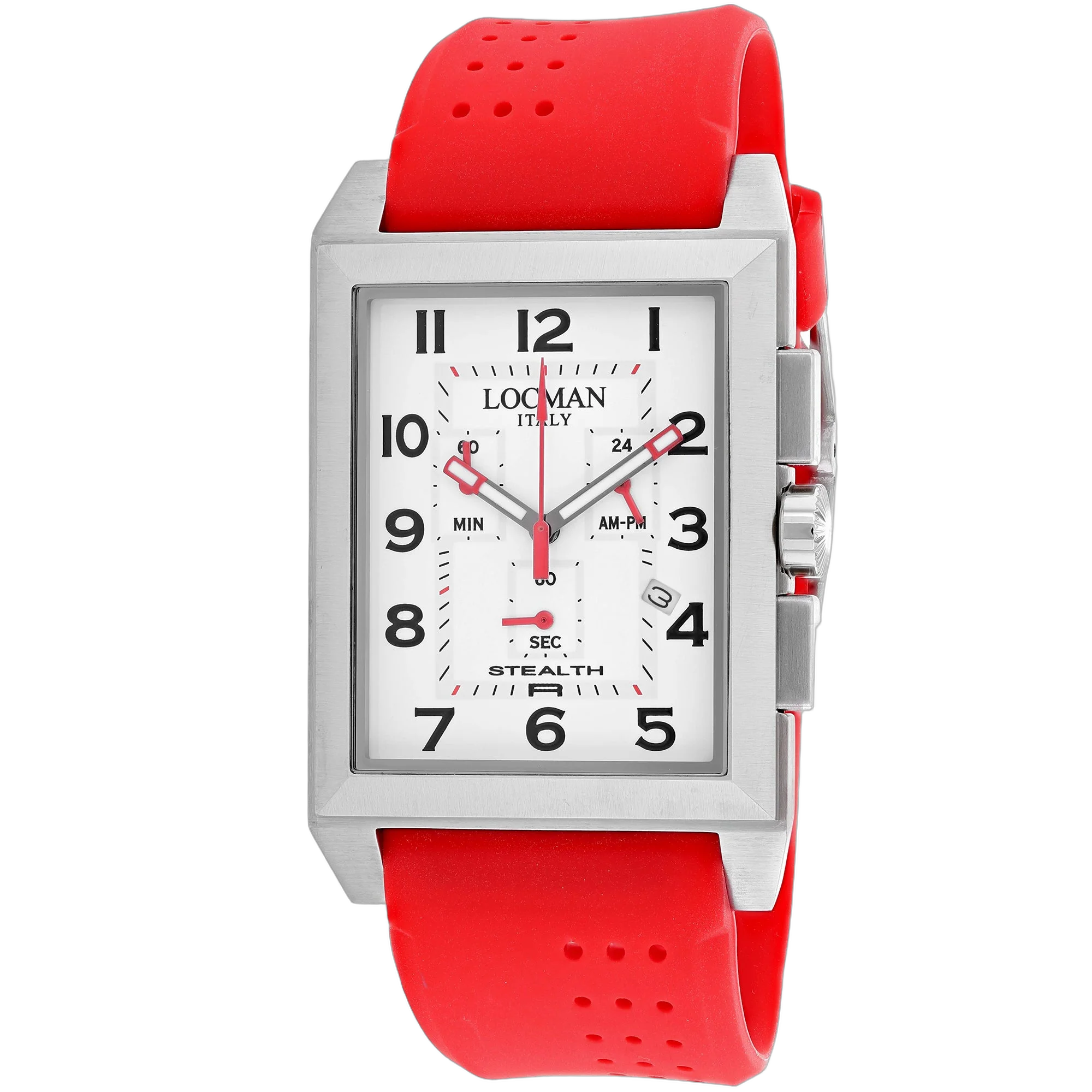 Locman Stealth Watch — White by Locman