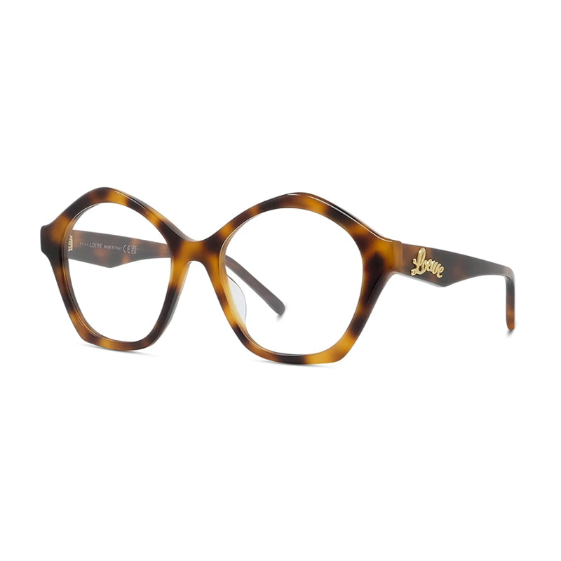 Loewe Square Tortoiseshell Acetate Eyeglasses — Brown by Loewe