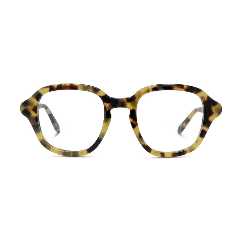 Loewe Tortoiseshell Acetate Square Eyeglasses — Brown, view 2