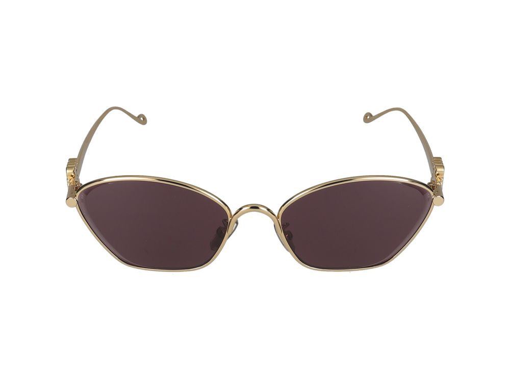 Loewe LW40115U Sunglasses — Gold, view 4