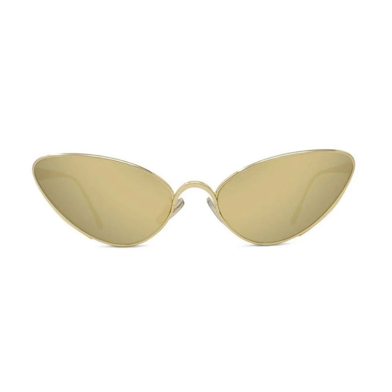 Loewe LW40179U30G Cat-Eye Gold Frame Sunglasses — Gold, view 2