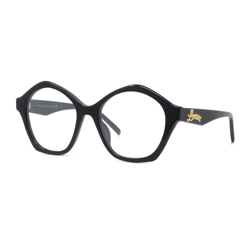 Loewe LW50053I001 Square Full Rim Eyeglasses — Black by Loewe