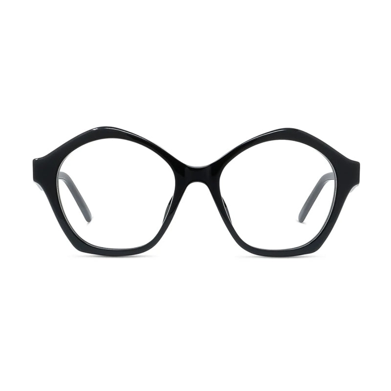Loewe LW50053I001 Square Full Rim Eyeglasses — Black, view 2