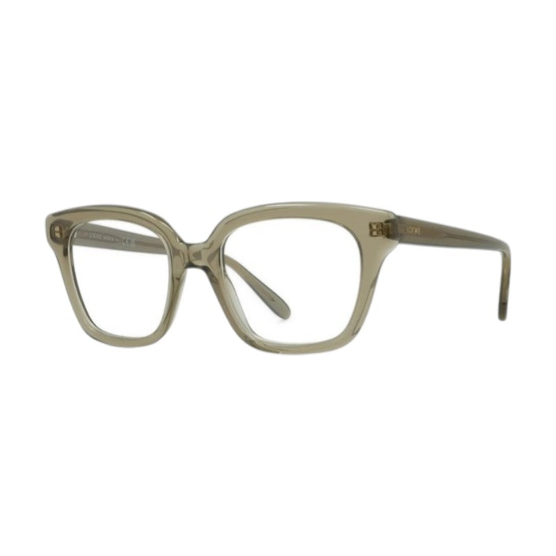 Loewe LW50083I096 Square Full Rim Eyeglasses — Green by Loewe