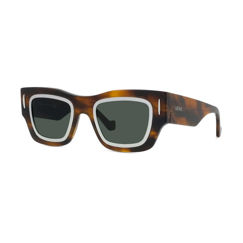 Loewe Square Full Rim Sunglasses — Brown by Loewe